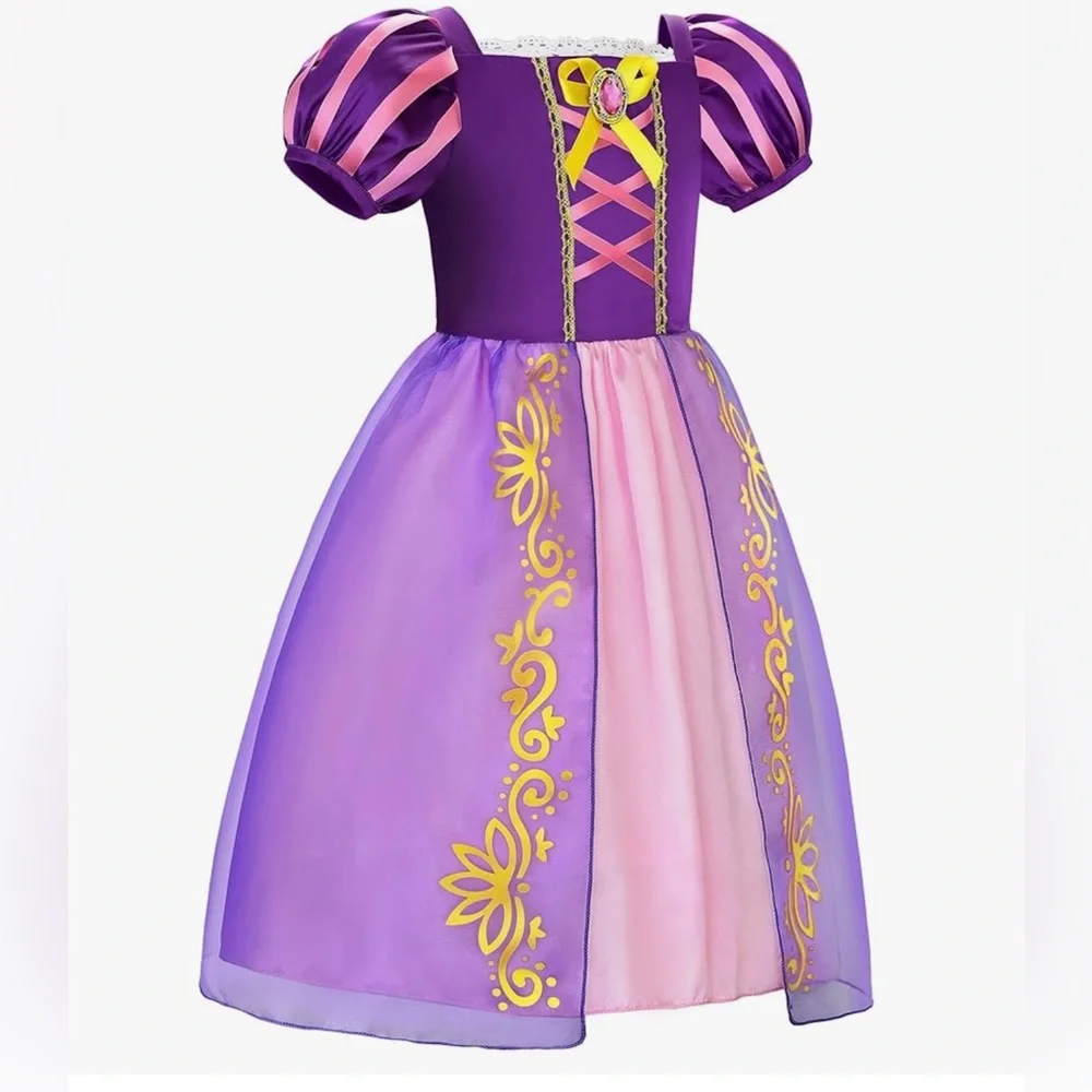 Purple and pink Costume with accessories